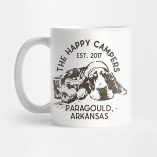 The Happy Campers - Bummin' Basset Mug